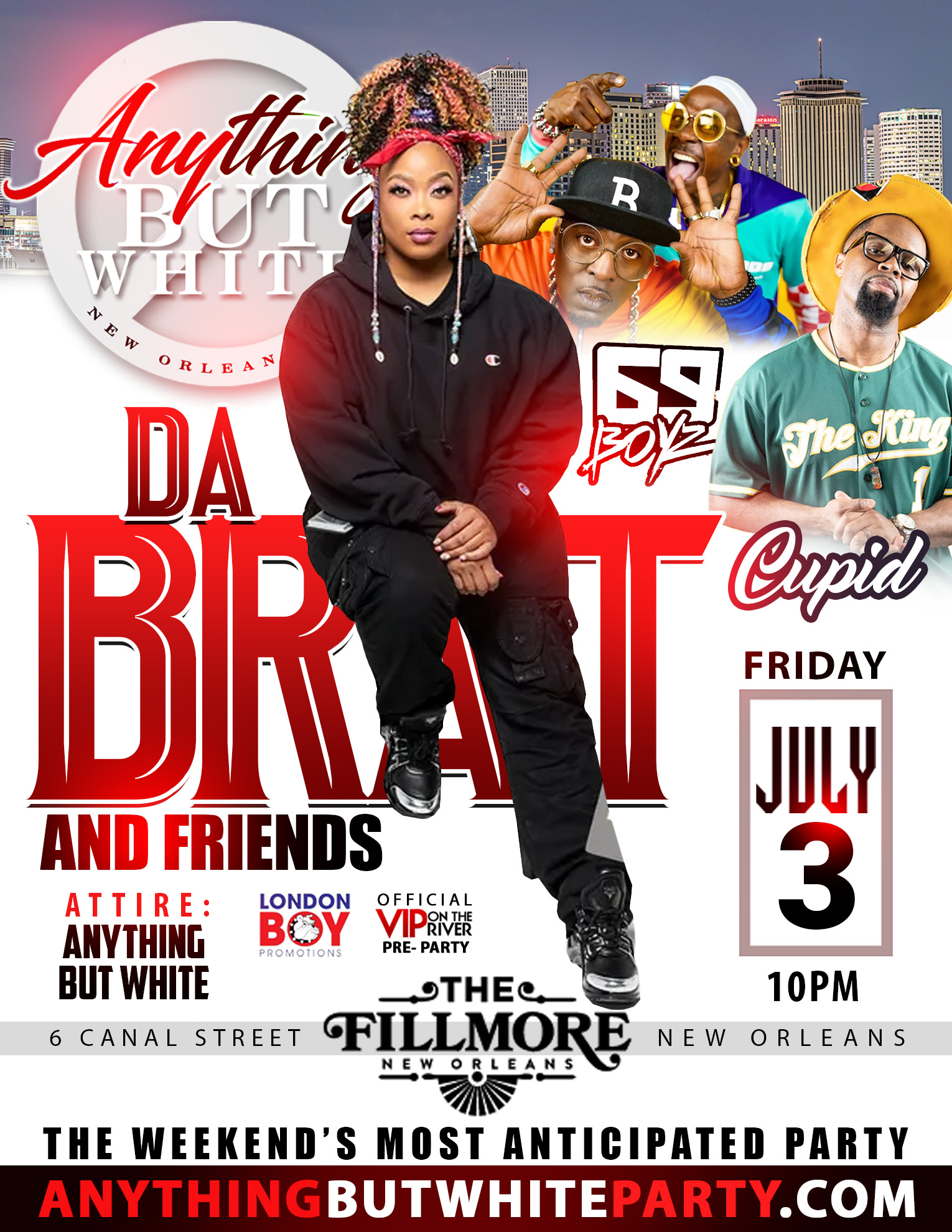 AnythingButWhite Party